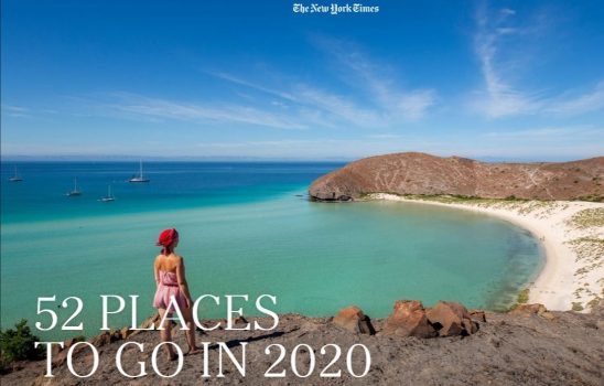 La Paz, único destino mexicano recomendado por The NYT para 2020