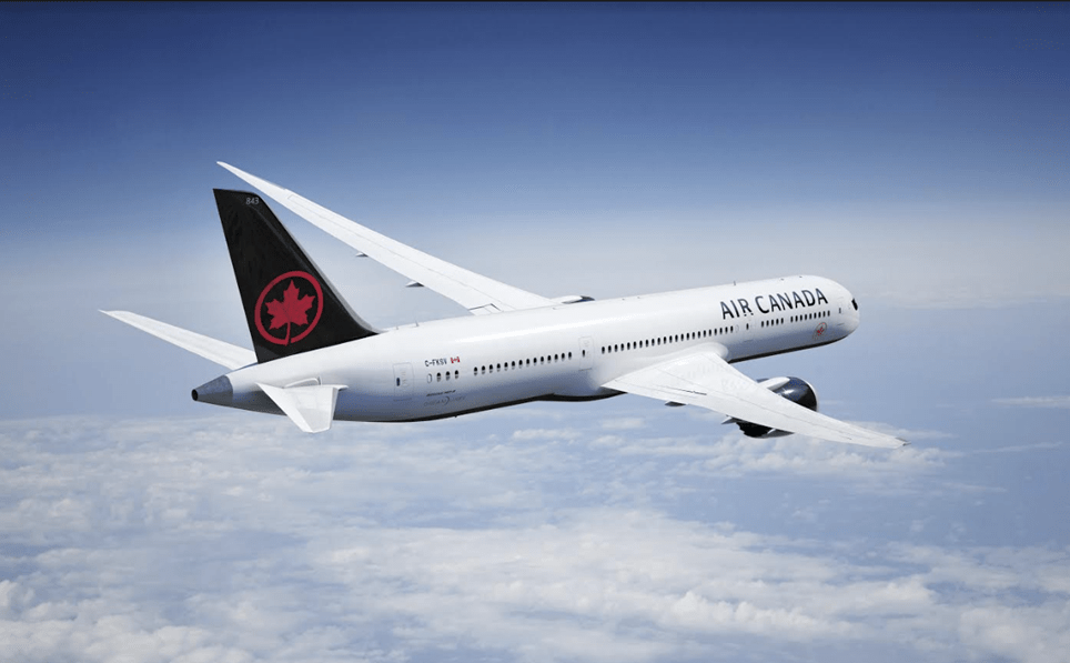 Air Canada suspende temporalmente sus vuelos a China