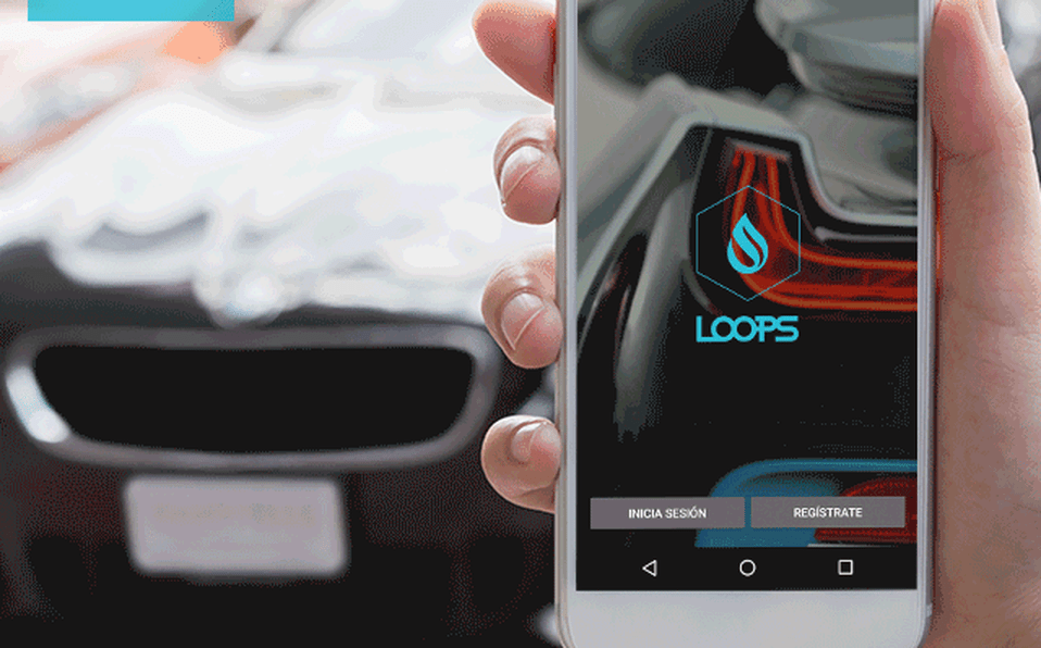 LOOPS, App para solicitar lavado de auto sin agua