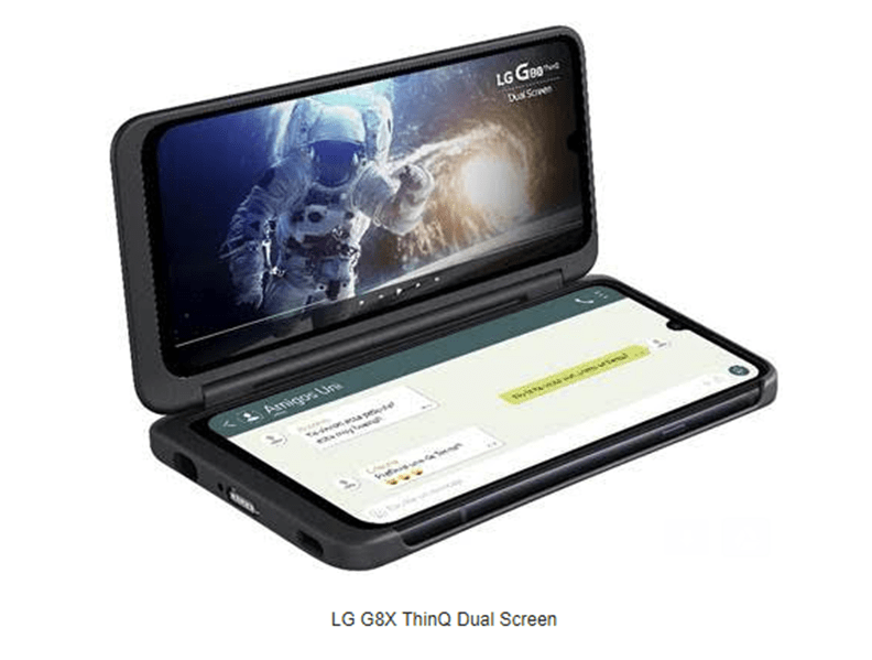 Nuevo LG G8X ThinQ, integra dos pantallas OLED