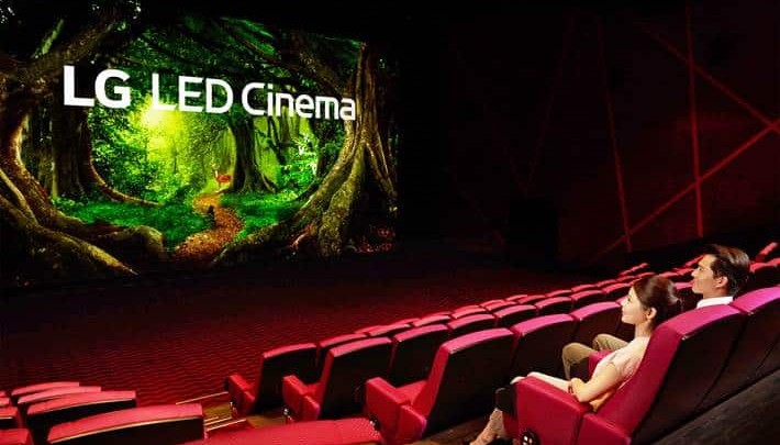 Presentan pantalla LG Led para cine en Taiwán