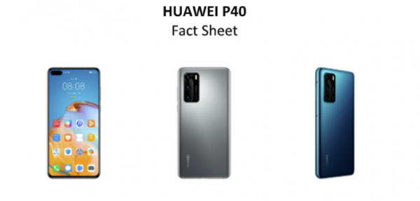 Huawei P40 disponible en México