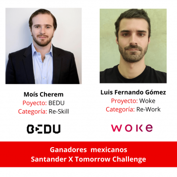 Ganan startups mexicanas el Santander X Tomorrow Challenge Vs COVID-19