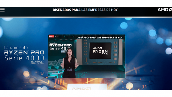 Presenta AMD procesador Ryzen PRO Serie 400 para cómputo móvil