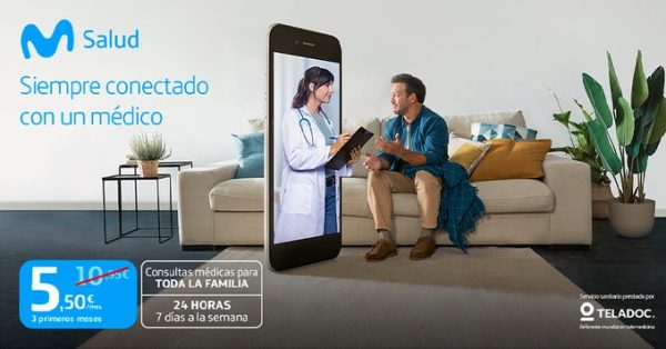 Telefónica España pone en marcha el servicio de telemedicina “Movistar Salud”
