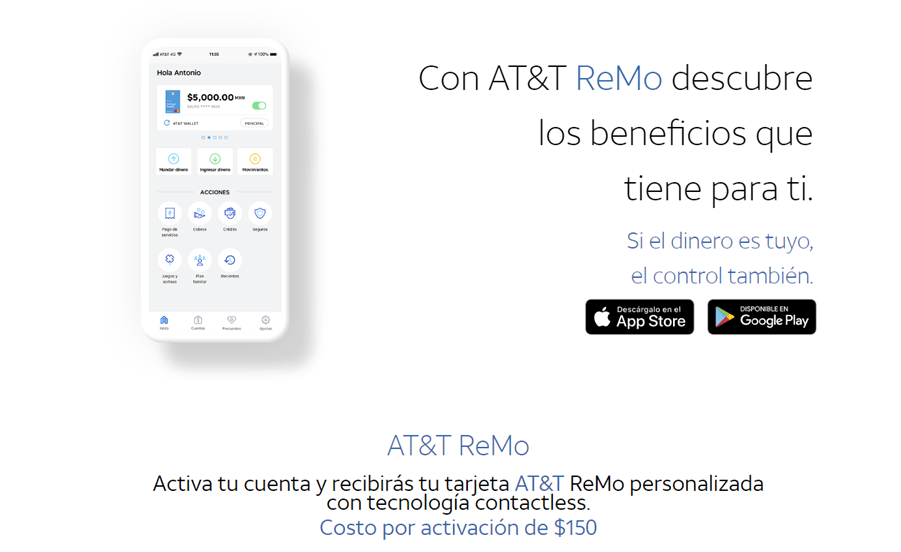 AT&T ReMo, nueva herramienta financiera