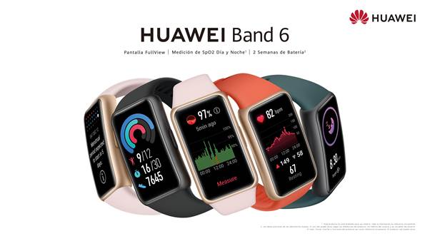 Anuncian la Huawei Band 6