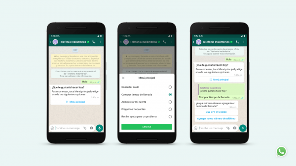 Presentan actualizaciones de la API de WhatsApp Business