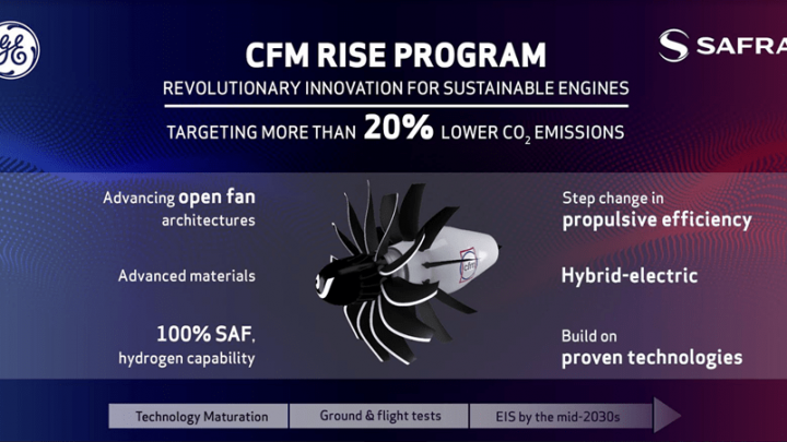 GE Aviation y Safran lanzan programa para motores sustentables