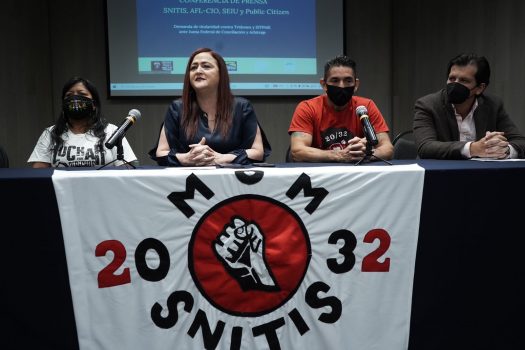 Expresa AFL-CIO su apoyo a SNITIS en su demanda del Contrato Colectivo de Tridonex