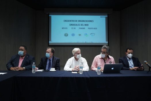 Encuentro de Organizaciones Sindicales del Mar, México, EE.UU., Puerto Rico y Panamá demandan autonomía sindical
