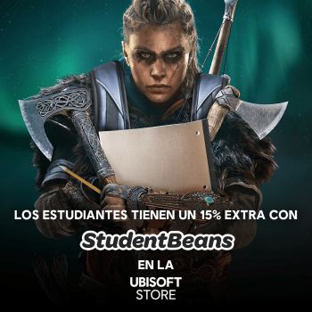 ¡Obtén un 15% de descuento en la Ubisoft Store solo por ser estudiante!