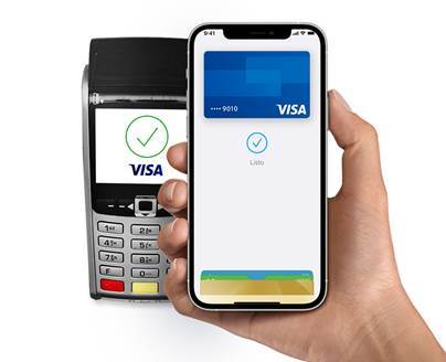 Habilita Visa pagos vía Apple Pay para clientes de bancos en México