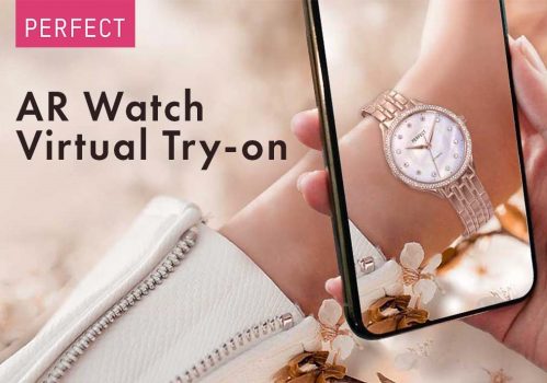 Prueba relojes virtualmente con AR Watch Virtual Try-On de Perfect Corp.