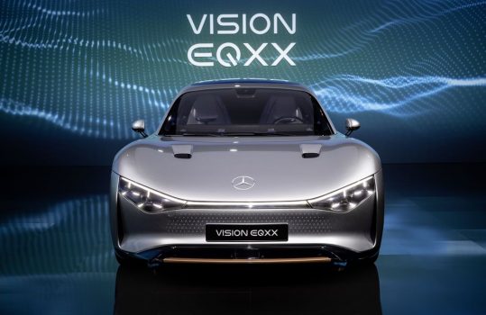 Mercedes-Benz presenta su concept car eléctrico Vision EQXX