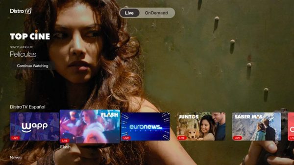 Lanzan paquete de canales gratuitos Distro TV Español en EE.UU y AL.