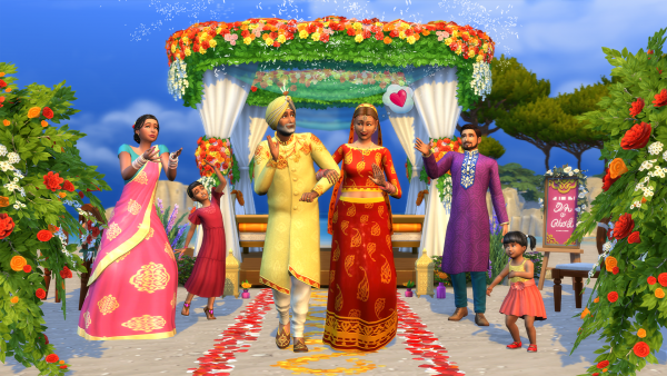 ¡Sí, Quiero! Disfruta de las nuevas bodas en los Sims 4