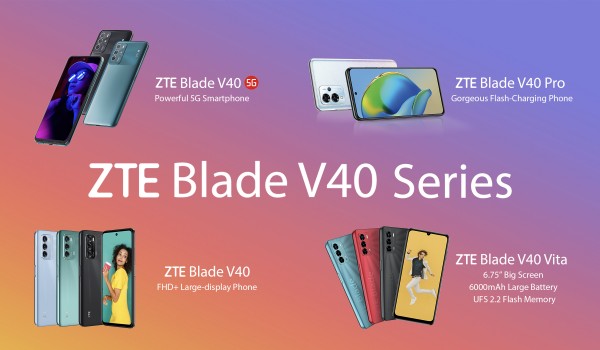 ZTE presenta la serie Blade V40 en el MWC