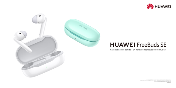 Presenta Huawei sus FreeBuds SE, nuevos audífonos tipo TWS