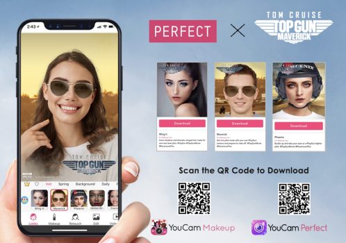 Lanza Perfect Corp filtros de Top Gun: Maverick para su app YouCam