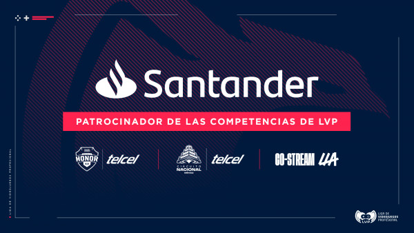 Amplia Santander patrocinio de League of Legends a México