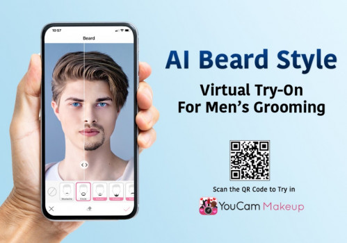 Pruebas virtuales de barba, ahora con YouCam Makeup