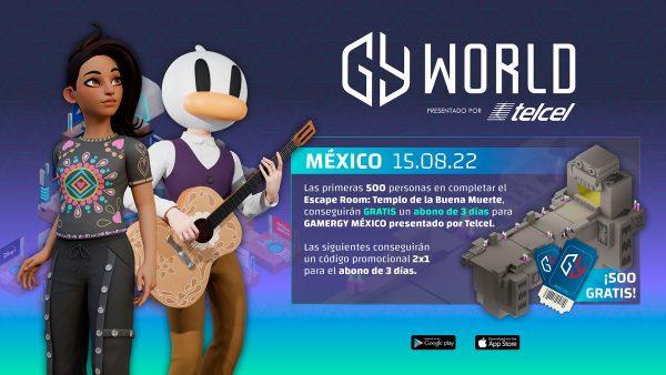 Liberan la Gamergy World para evento en México