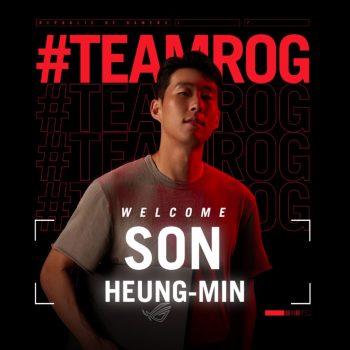 Futbolista Son Heung-min se une a la iniciativa Team ROG