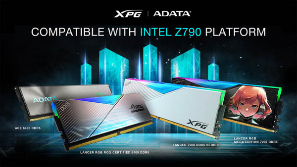 ADATA y XPG presentan memorias DDR5 para Z790