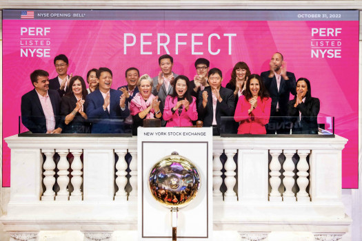 Debuta Perfect Corp en la Bolsa de Nueva York
