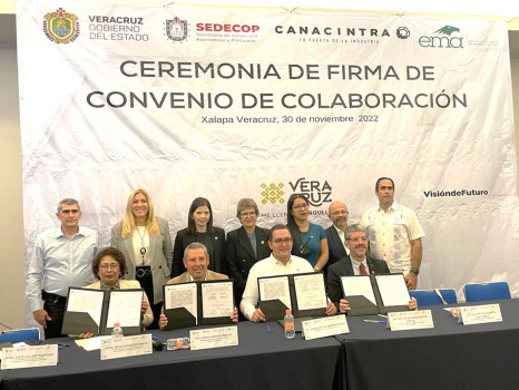 EMA, CANACINTRA y SEDECOP promueven normas en Veracruz
