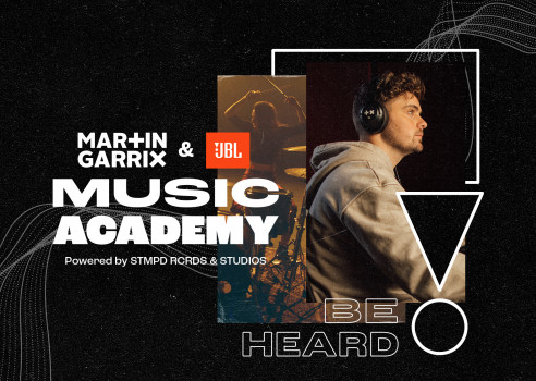 Martin Garrix y JBL lanzan “Music Academy” para artistas emergentes