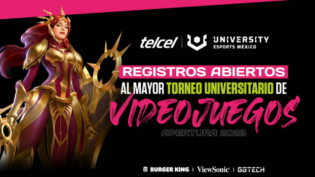 ¡Inscribete al torneo Telcel University Esports México!