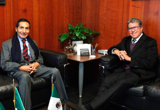Reunión Ricardo Monreal con titular de la SHCP Sobre Perspectivas Económicas 2023