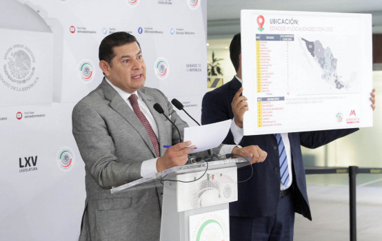 Sonora y Puebla encabezan los 18 estados que concentran yacimientos de litio: Alejandro Armenta