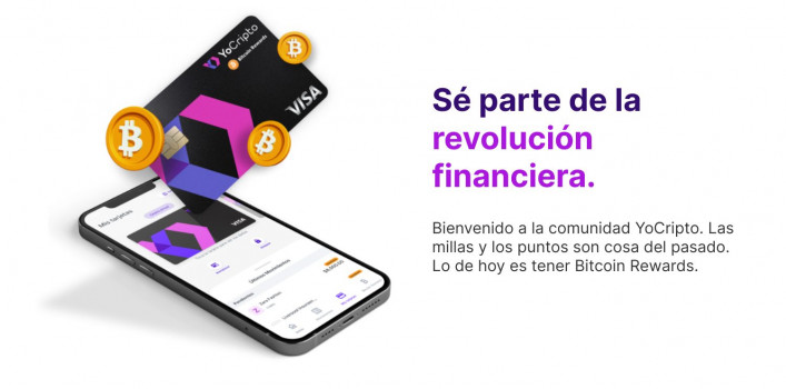 Lanzan YoCripto, la tarjeta de crédito con recompensas en Bitcoin