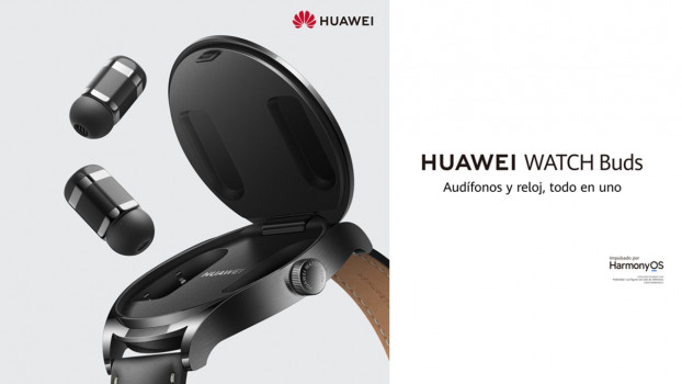 Anuncian el nuevo Huawei Watch Buds, un wearable 2 en 1