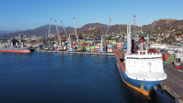 Invierte Hutchison Ports 160 mdp en grúa para terminal en Manzanillo
