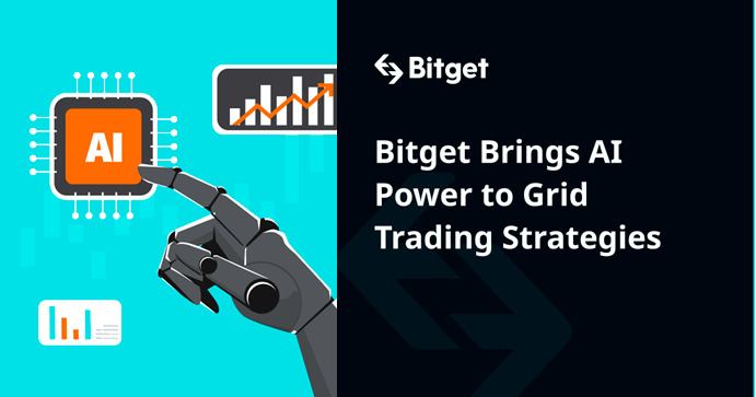 Lanza Bitget función de Grid trading en criptoactivos con IA