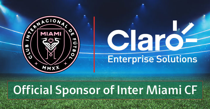Claro Enterprise Solutions, nuevo patrocinador de Inter Miami CF