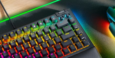 Razer presenta el teclado gamer BlackWidow V4 75%