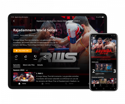 Presentan TitanChannel+, la app para ver deportes de combate