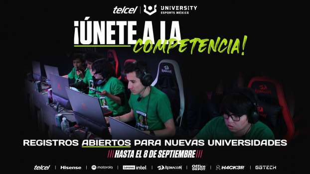 Regresa el torneo Telcel University Esports México
