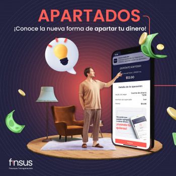 Presenta Finsus módulo de Apartados en su app