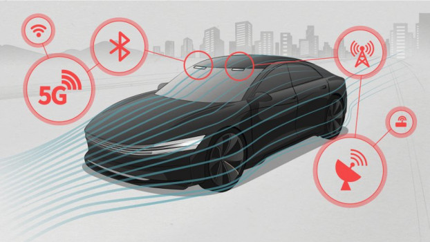 LG presentará antena transparente para autos en CES 2024