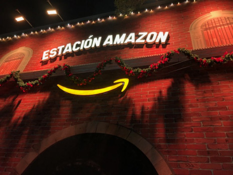 Inauguran “Estación Amazon” para vivir la magia decembrina