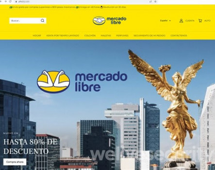 Suplantan sitio de Mercado Libre México para robar datos bancarios