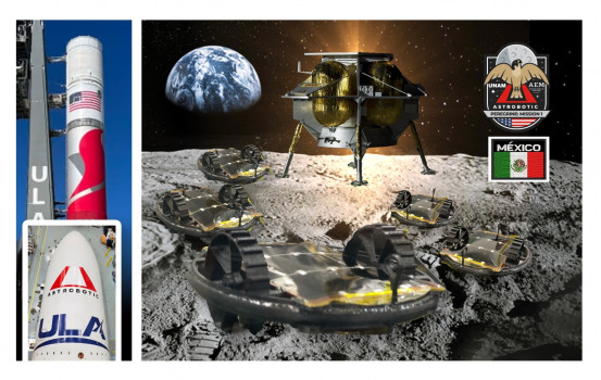 Listo lanzamiento de la primera misión mexicana de Micro Robots a la Luna