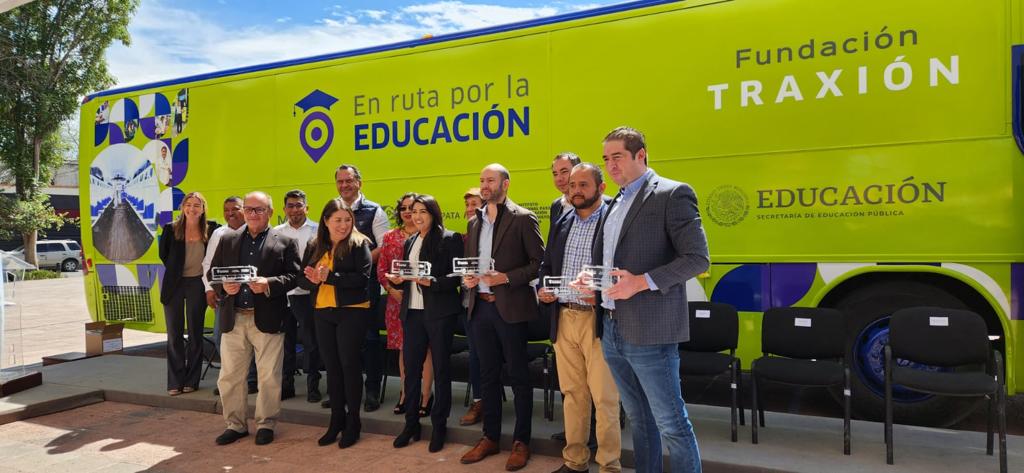 Fundación Traxión expande su huella educativa: Nueva ruta en Querétaro y continuidad en Tabasco