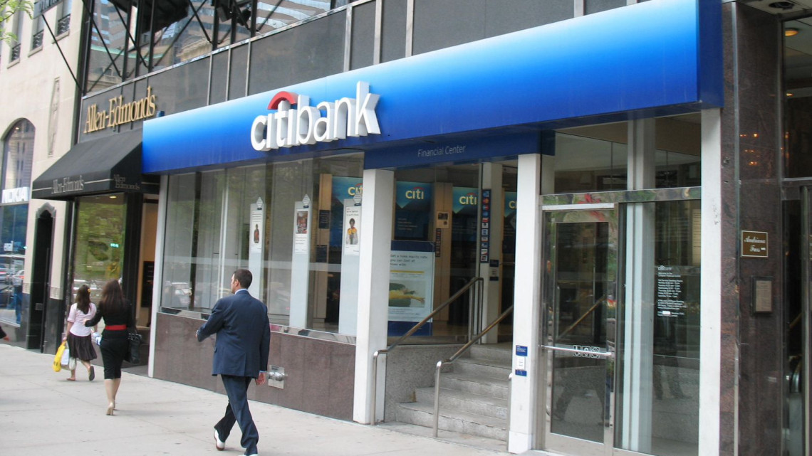 Citigroup afronta multa de 135.6 millones de dólares por problemas de control interno